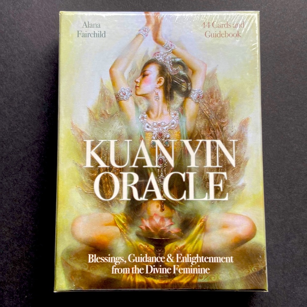 Kuan Yin Oracle Card Deck & Guidebook – Alana Fairchild, 44 Cards, Sealed NIB